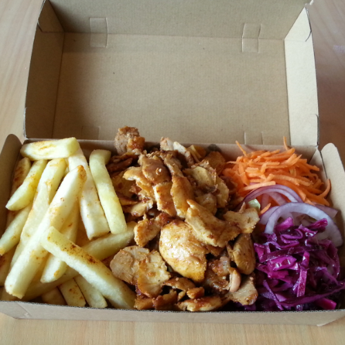 Mix Kebab Snack Box Meal  (Chicken &amp; Lamb)