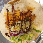 Chicken Monster Rice Kebab